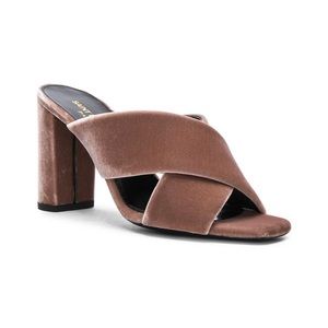 Saint Laurent Loulou mules